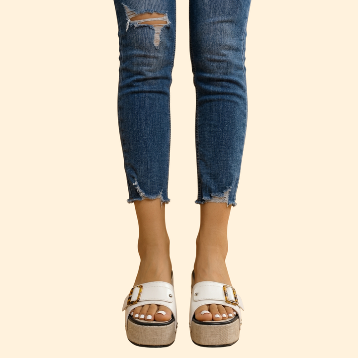 Women’s Open Toe Sandals with Platform Sole