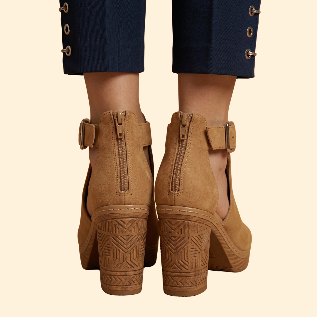 Women's Lattice Block Sandals
