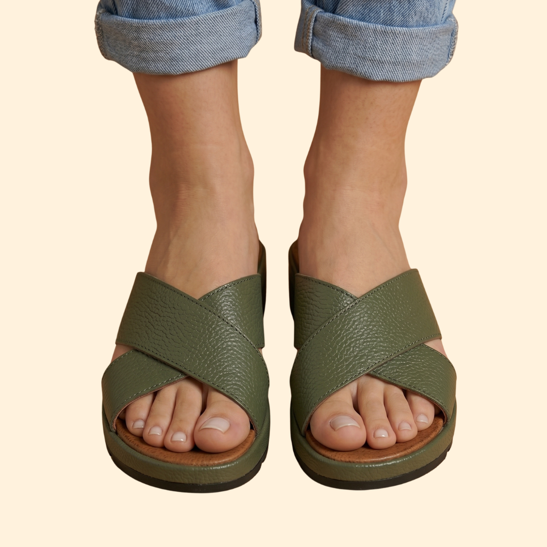 Women's Orthopedic Sandals Crisscross Straps
