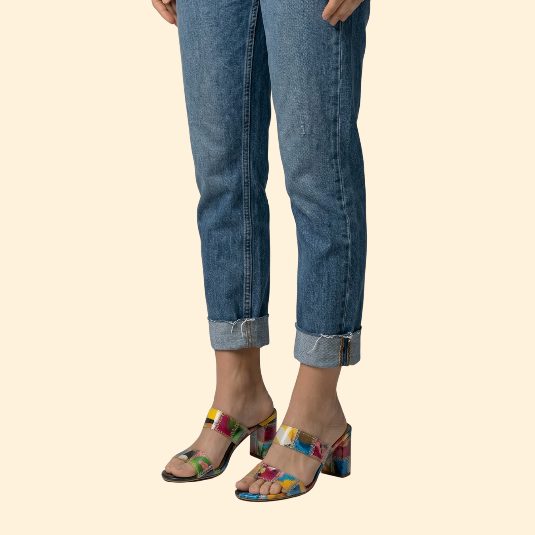 Women's Orthopedic Sandals with Heel