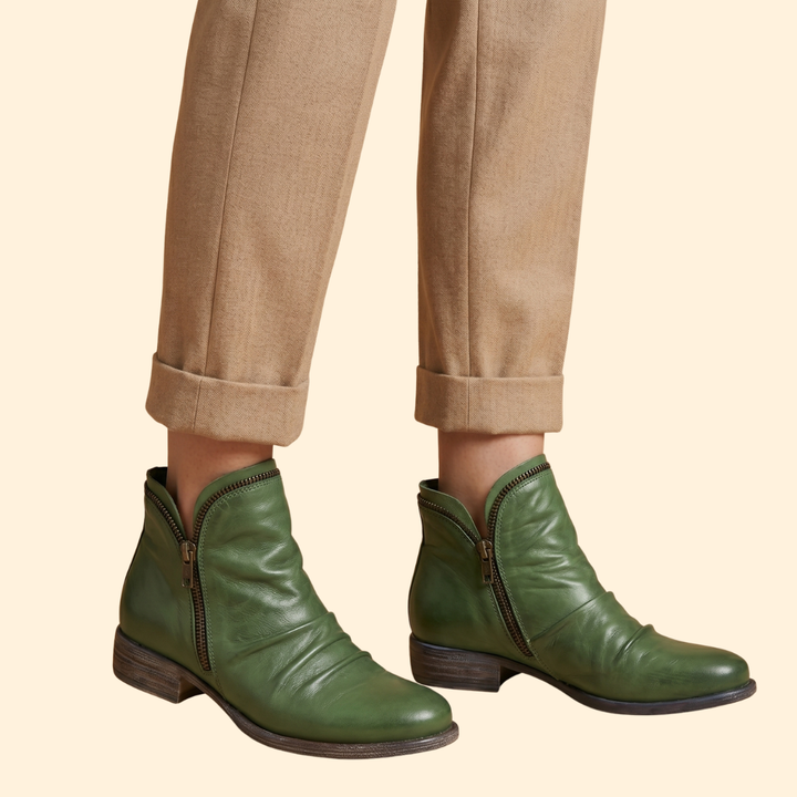 Women's Orthopedic Boots Side Zipper