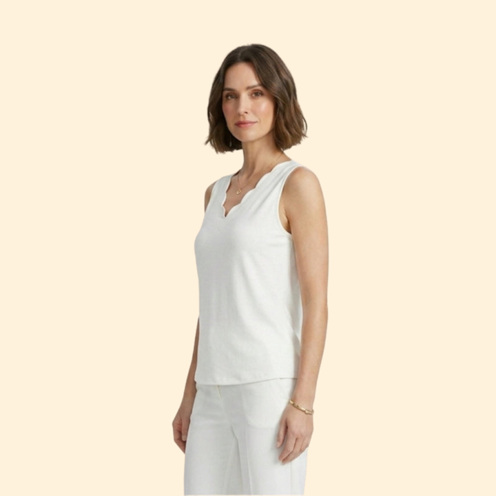 Women’s Tank Top with V-Neckline
