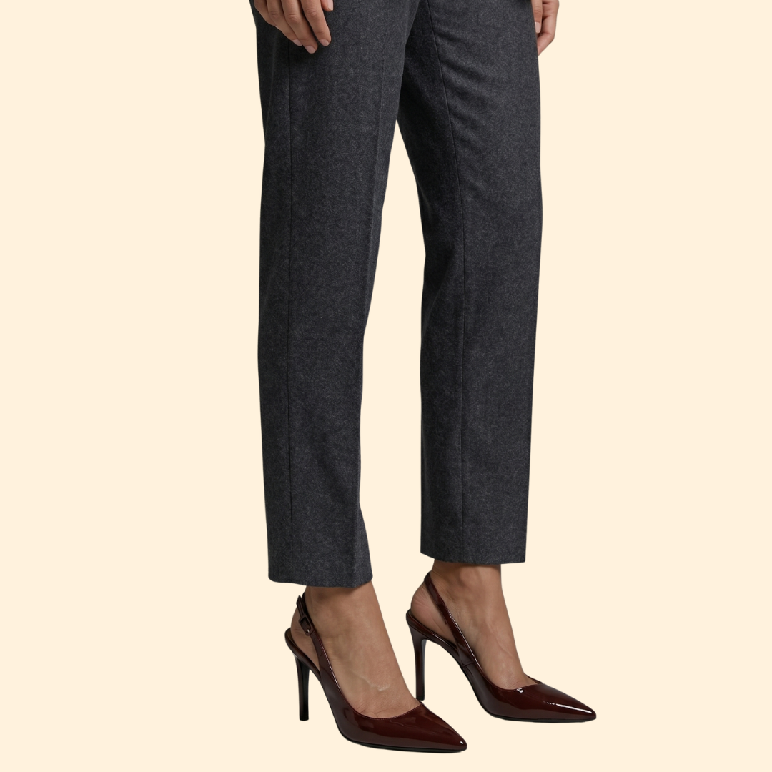 Women’s Heeled Shoes with Elastic Strap