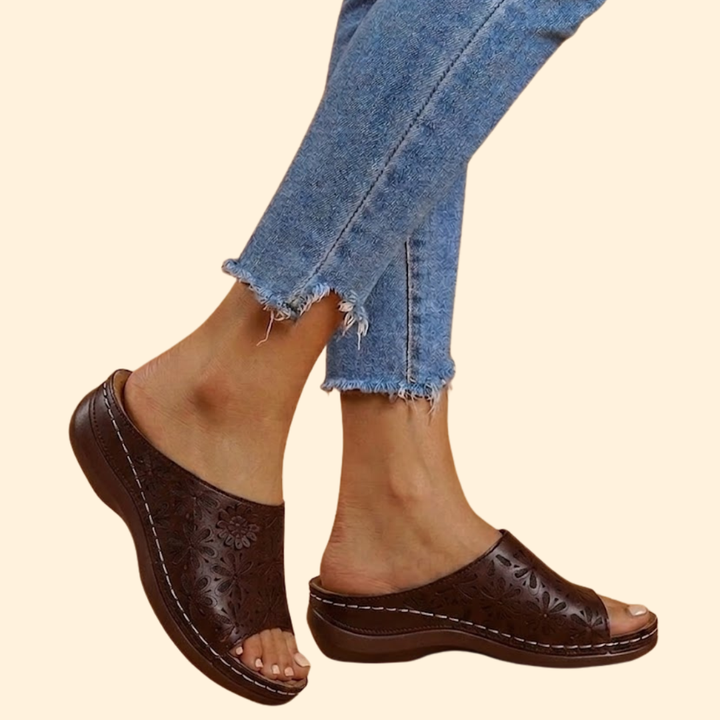 Women's Orthopedic Sandals with Cutouts