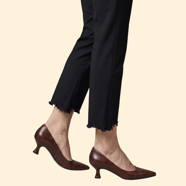 Women's Orthopedic Heels with Pointed Toe