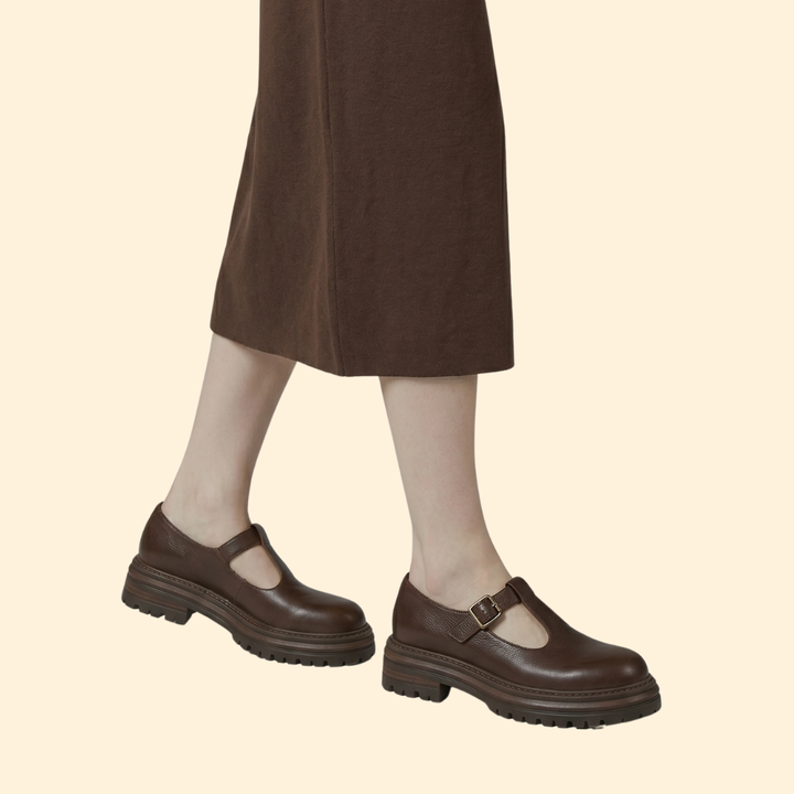 Women's Orthopedic Shoes with T-Strap