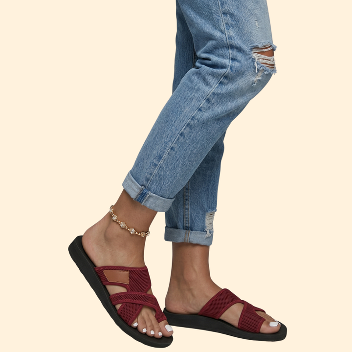 Women's Orthopedic Slippers with Straps