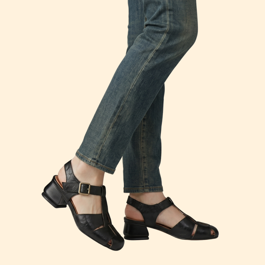 Women's Orthopedic Sandals with T-Strap