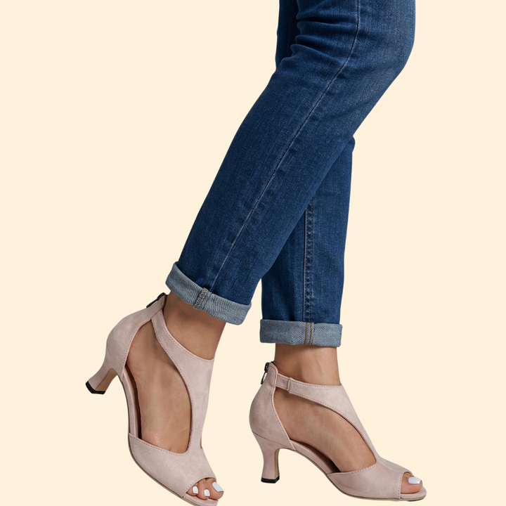 Women's Orthopedic Heels with Cutouts