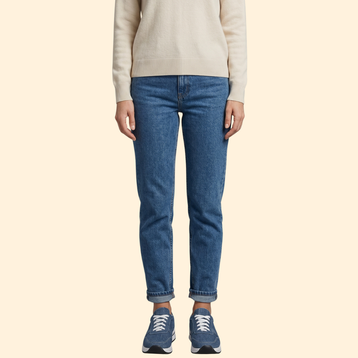 Women's Orthopedic Sneakers with Denim