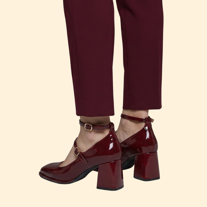 Women’s Ankle Strap Pumps with Heels
