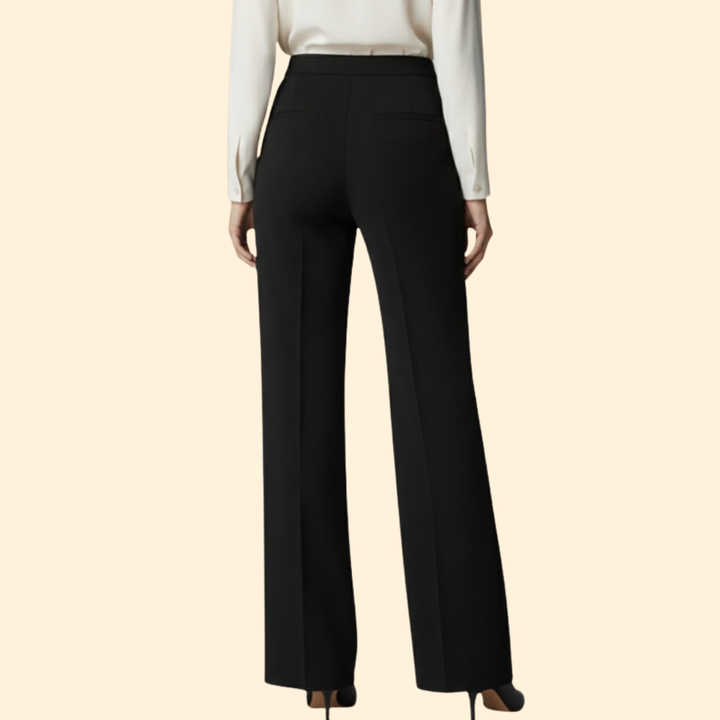 Women’s Elegant High-Waisted Pants with Wide Leg