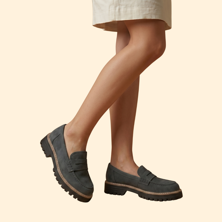 Women’s Orthopedic Loafers with Sole