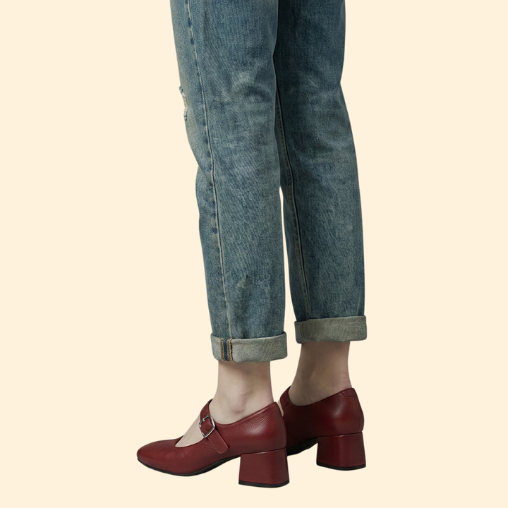 Women’s Orthopedic Heels with Strap