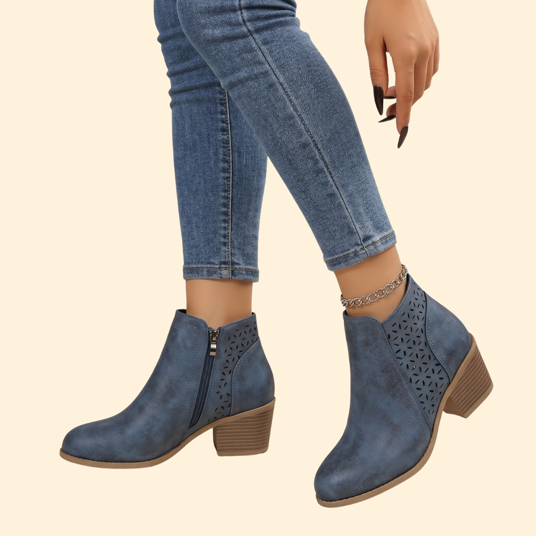 Women's Orthopedic Boots with Detailing