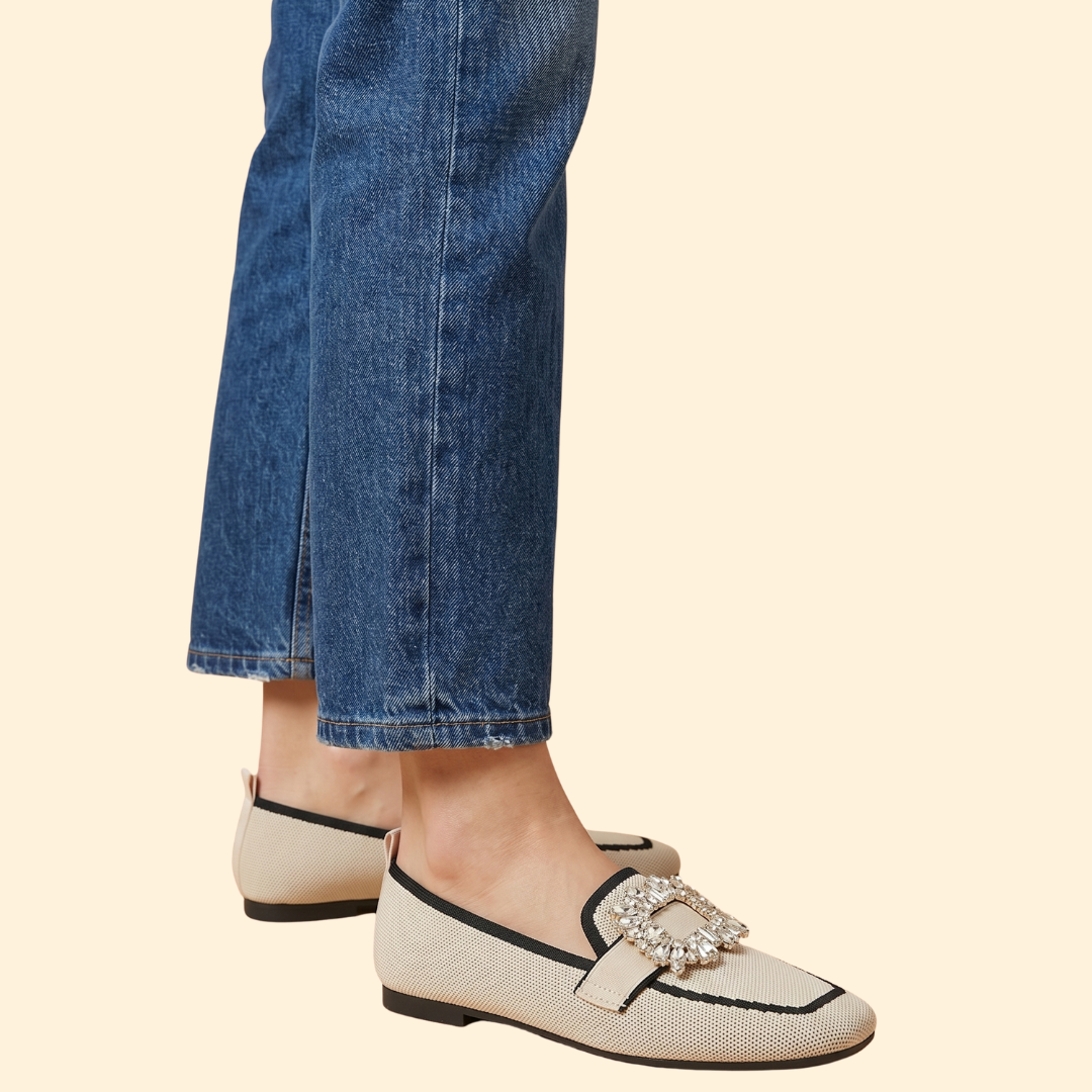 Women's Orthopedic Loafers with Buckle