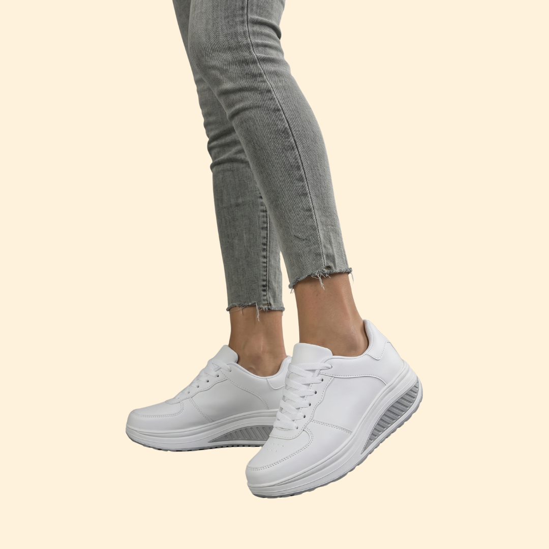Women's Orthopedic Sneakers with Wedge Platform