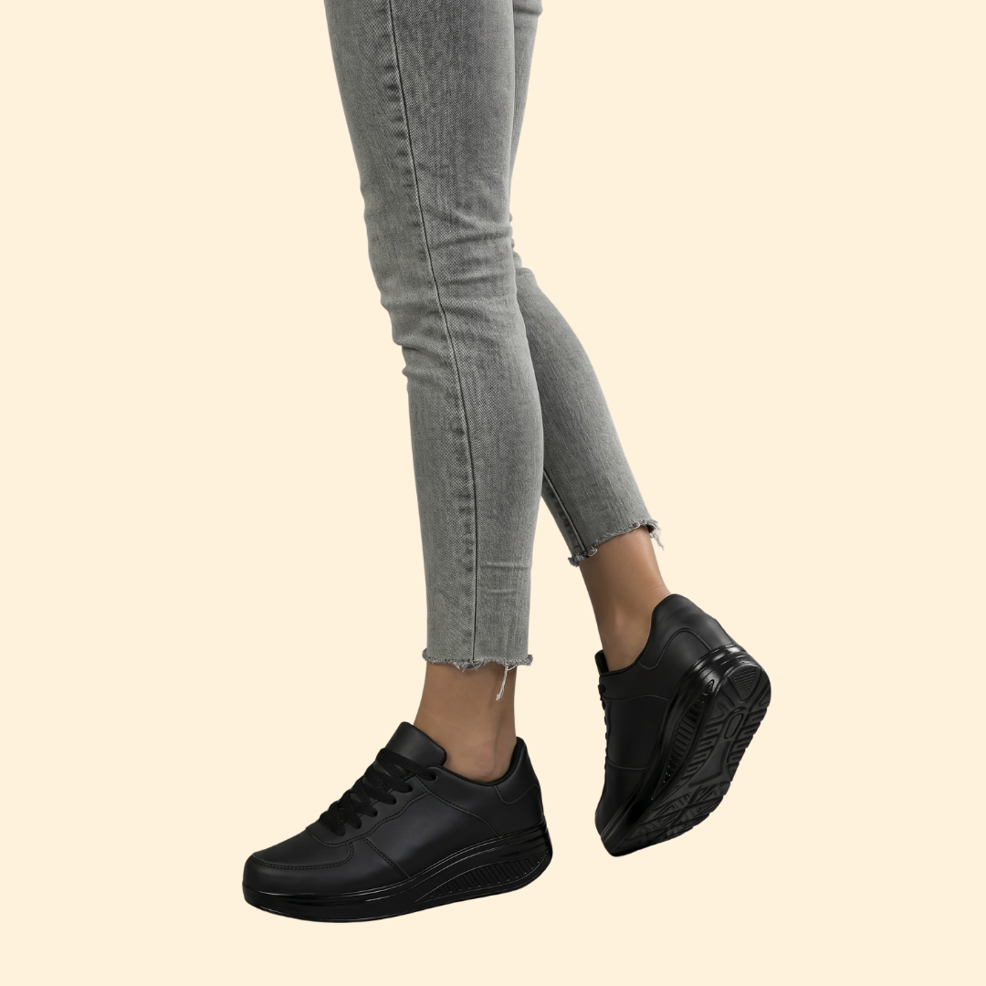 Women's Orthopedic Sneakers with Wedge Platform