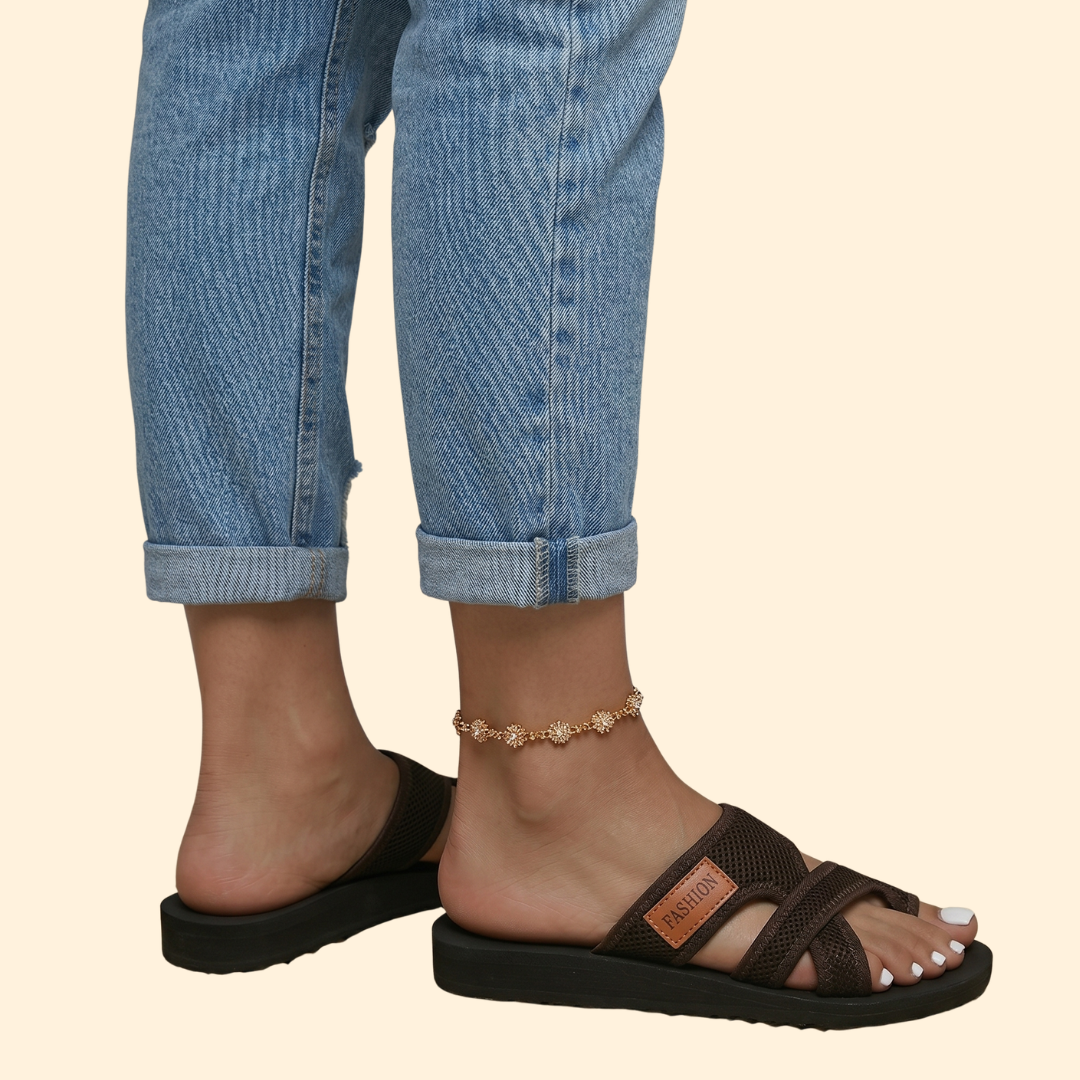 Women's Orthopedic Slippers with Straps