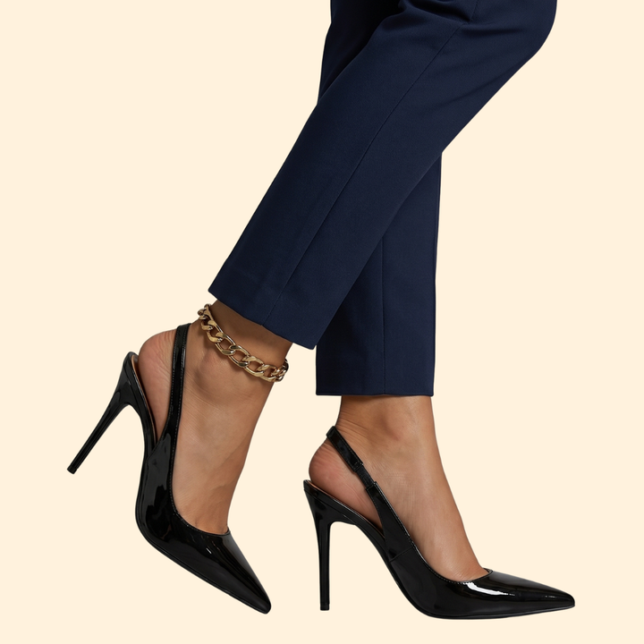 Women's Slip On Sandals with High Heel