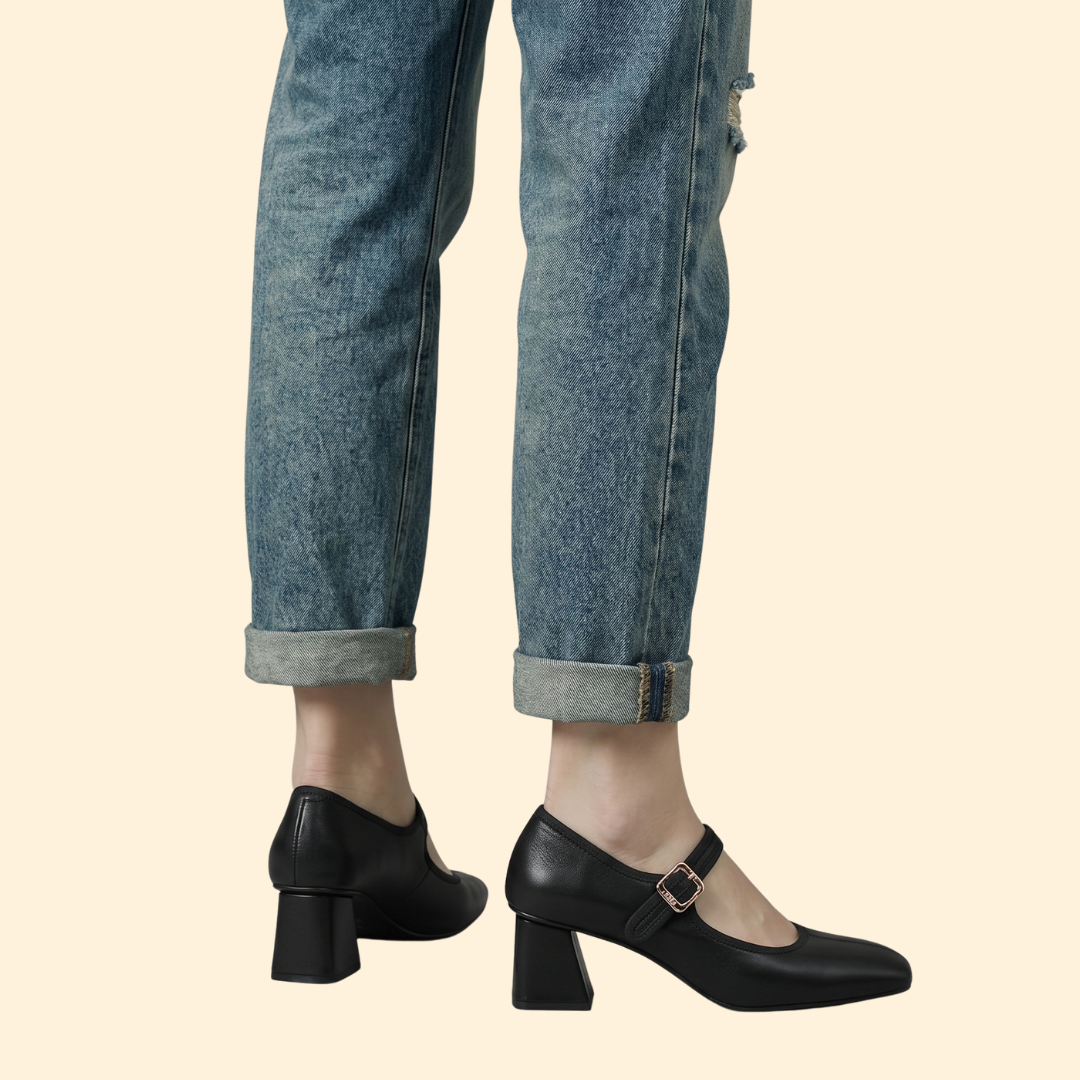 Women’s Orthopedic Heels with Strap