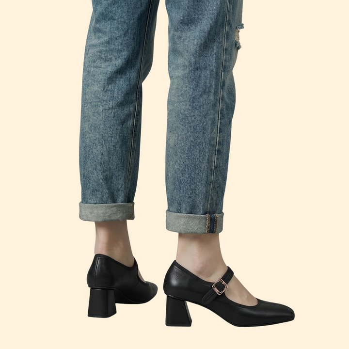 Women’s Orthopedic Heels with Strap