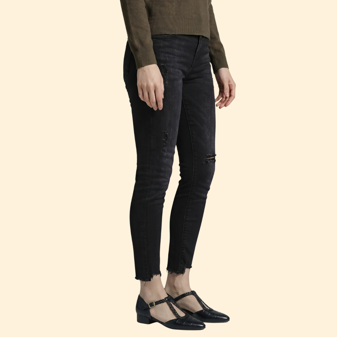 Women’s T-Strap Shoes with Buckle