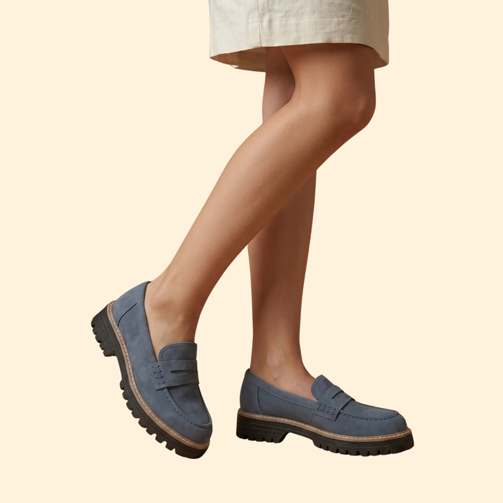 Women’s Orthopedic Loafers with Sole