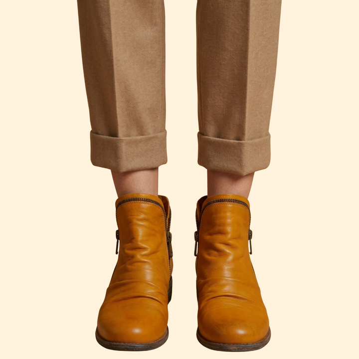 Women's Orthopedic Boots Side Zipper