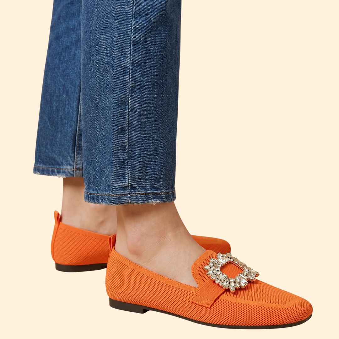 Women's Orthopedic Loafers with Buckle