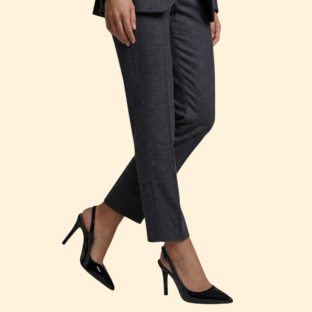 Women’s Heeled Shoes with Elastic Strap