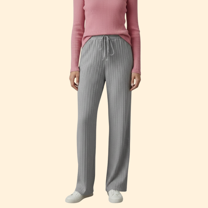 Women's Relaxed Palazzo Pants with Drawstring