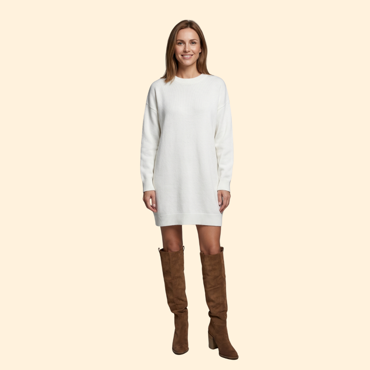 Women’s Knee-High Boots with Heel