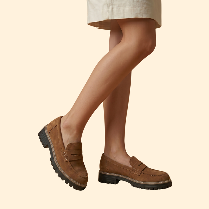 Women’s Orthopedic Loafers with Sole
