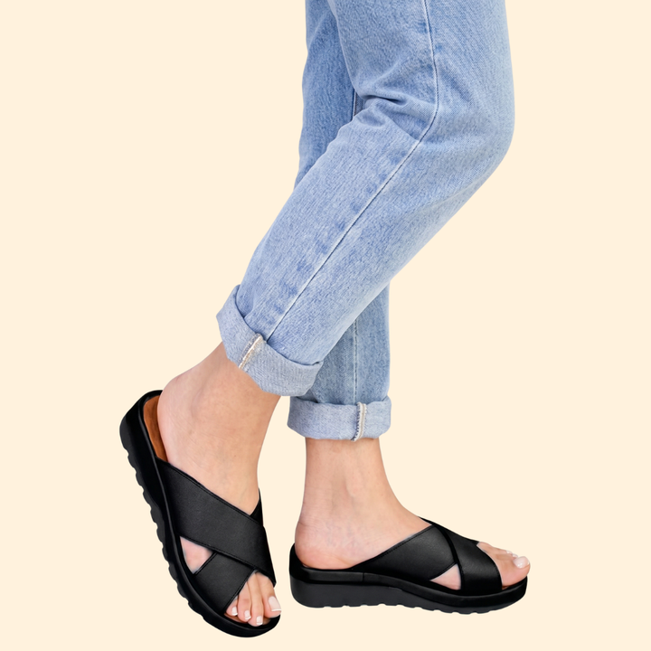 Women's Orthopedic Sandals Crisscross Straps