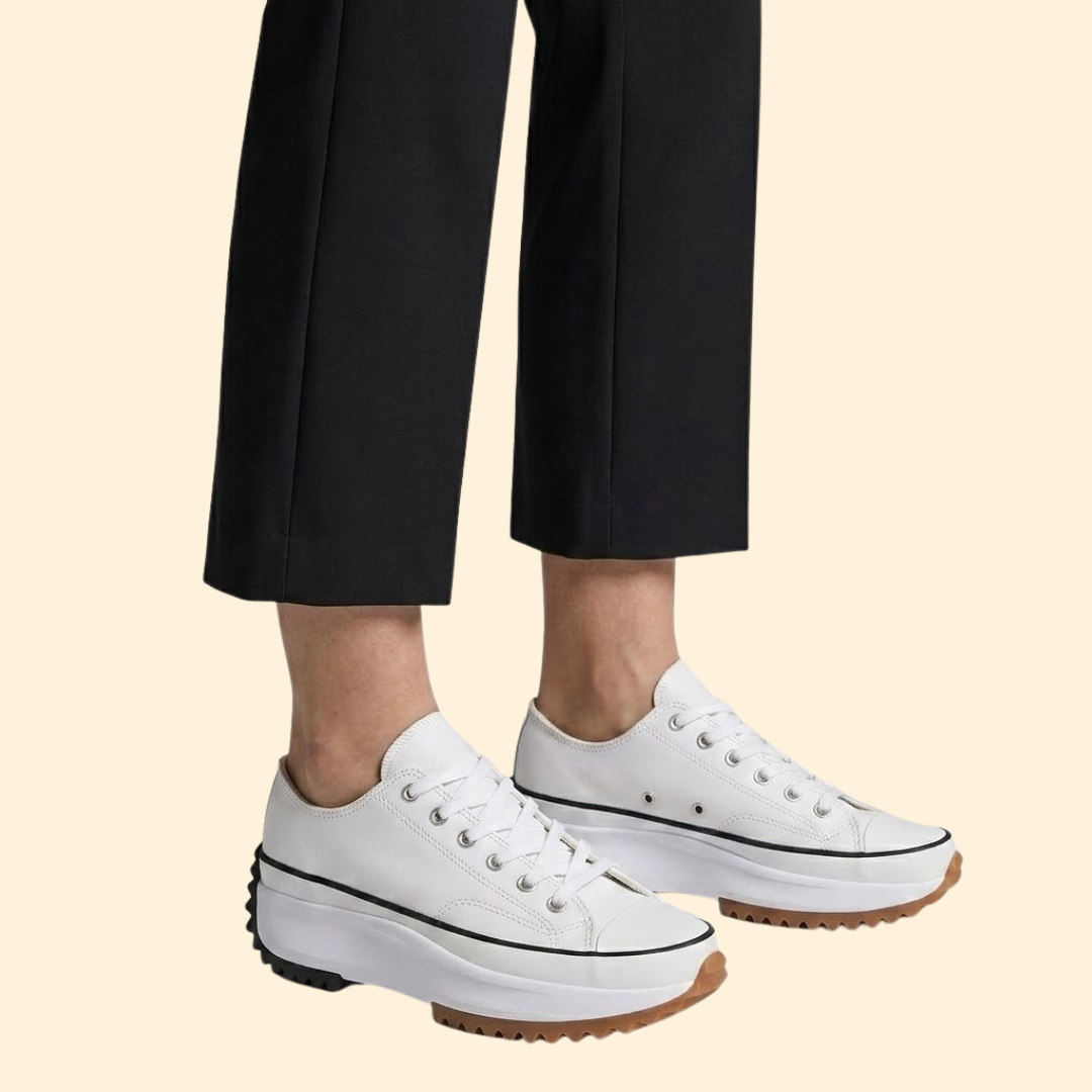 Women’s Lace Up Sneakers with Chunky Midsole