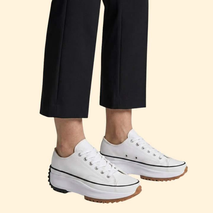 Women’s Lace Up Sneakers with Chunky Midsole