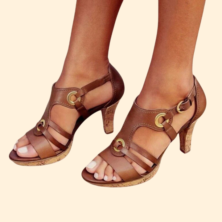 Women's Orthopedic Sandals with Cork