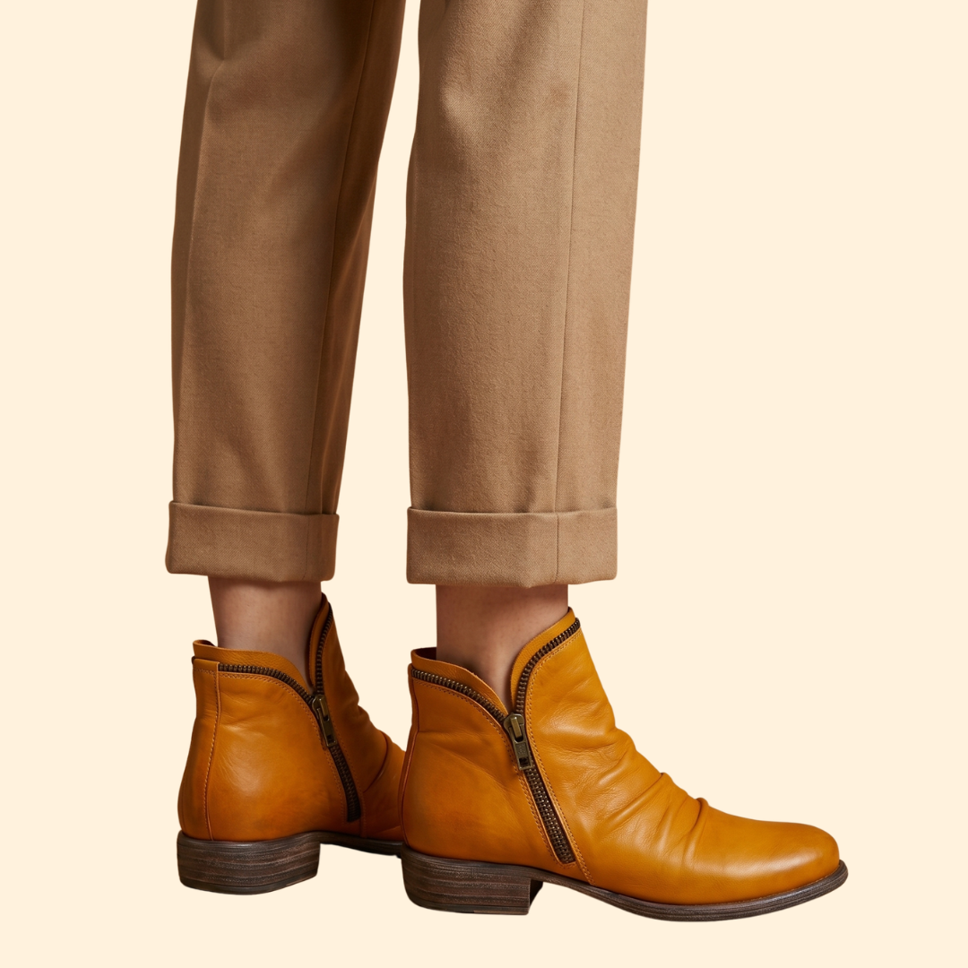 Women's Orthopedic Boots Side Zipper
