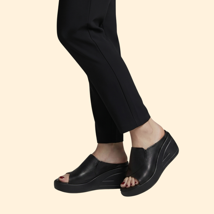 Women's Orthopedic Sandals with Peep-Toe