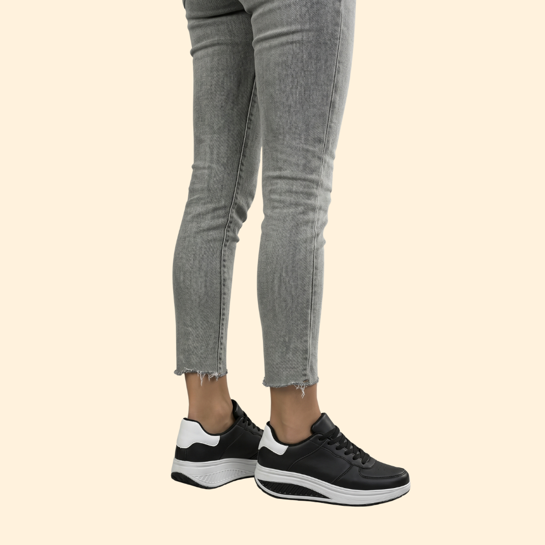 Women's Orthopedic Sneakers with Wedge Platform