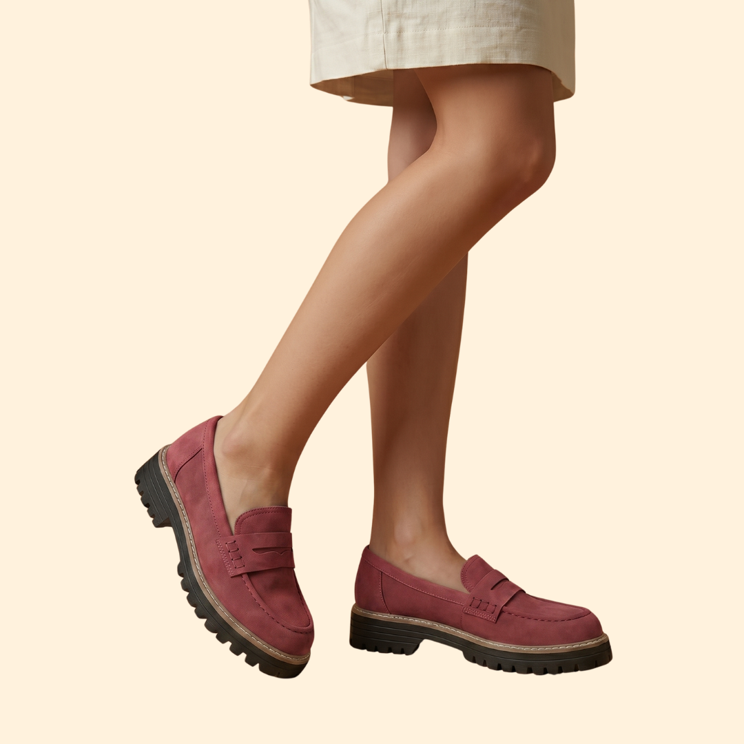 Women’s Orthopedic Loafers with Sole