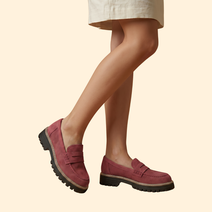 Women’s Orthopedic Loafers with Sole
