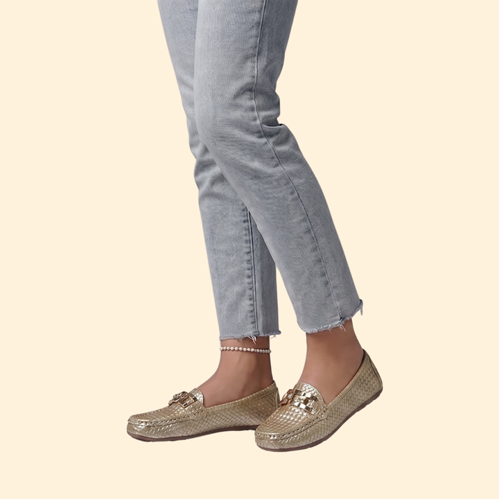 Women’s Woven Loafers with Slip-on