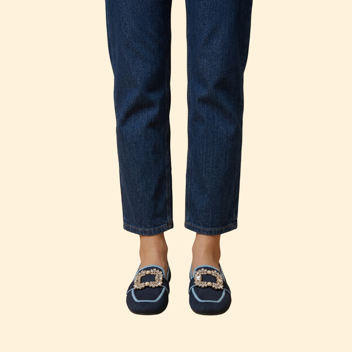 Women's Orthopedic Loafers with Buckle