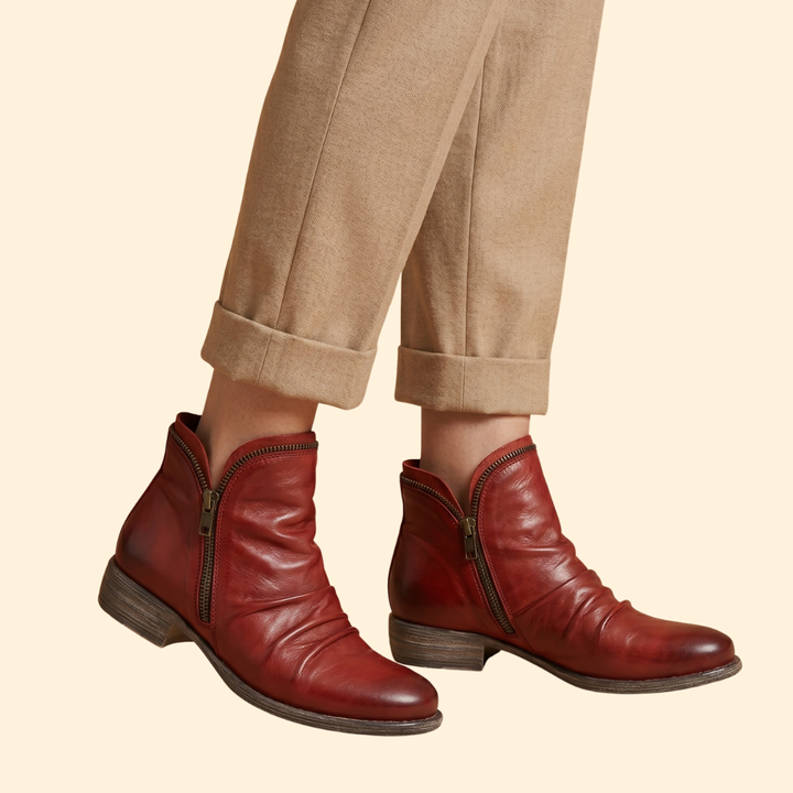 Women's Orthopedic Boots Side Zipper