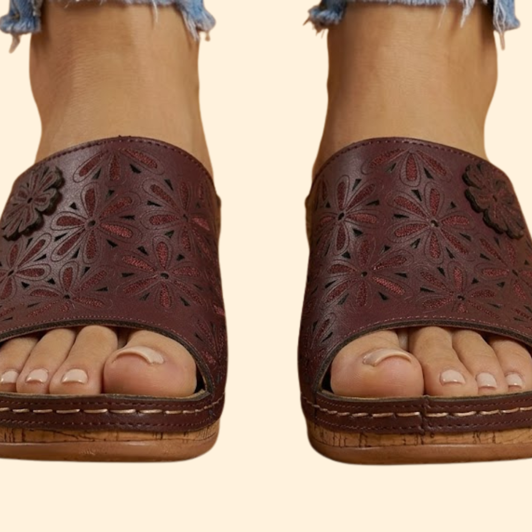 Women's Orthopedic Sandals with Cutouts