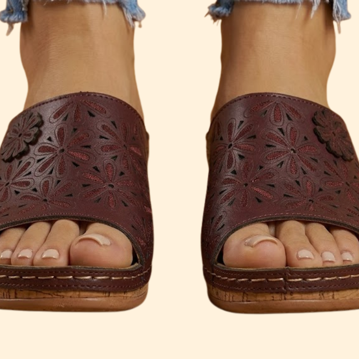 Women's Orthopedic Sandals with Cutouts