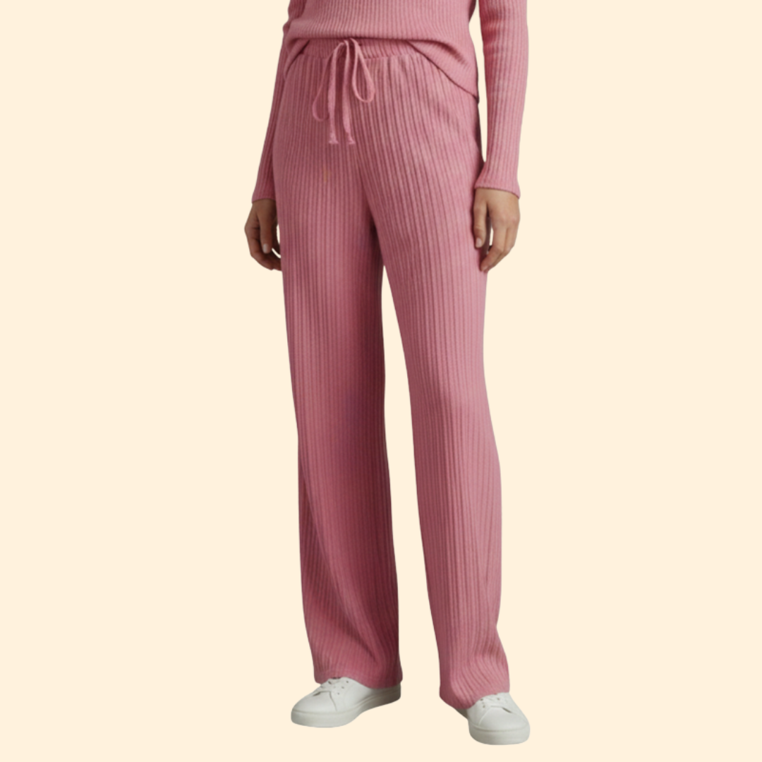 Women's Relaxed Palazzo Pants with Drawstring