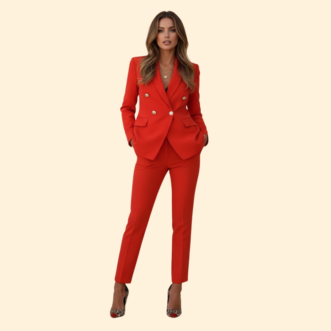 Women’s Blazer Set with Tailored Fit